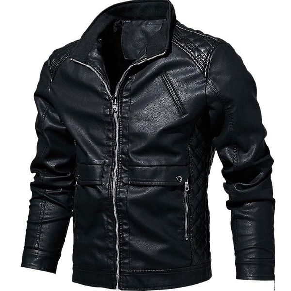 men's fur & faux 2021 men motorcycle pu leather jacket spring&autumn biker jackets business casual tactical bomber jacket-g, Black
men's fur & faux 2021 men motorcycle pu leather jacket spring&autumn biker jackets business casual tactical bomber jacket-g, Black