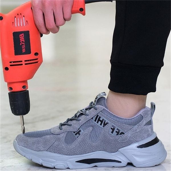 steel toe work safety for men lightweight working boots male waterproof sneakers non-slip puncture proof industrial shoes y200915, Black;brown
steel toe work safety for men lightweight working boots male waterproof sneakers non-slip puncture proof industrial shoes y200915, Black;brown