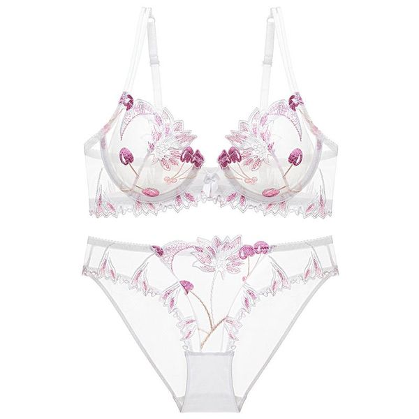 bras sets girls thin bra set europe and america style embroidery perspective cherry large size, Red;black
bras sets girls thin bra set europe and america style embroidery perspective cherry large size, Red;black