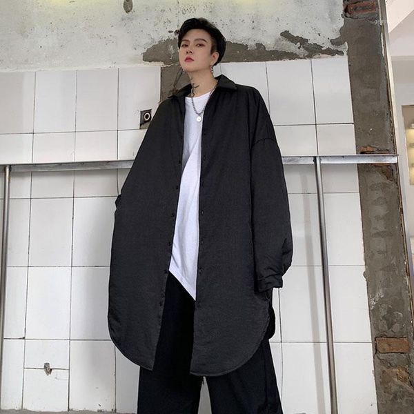 men's casual shirts men oversize long sleeve loose thick cotton padded shirt jacket male vintage streetwear hip hop coat outerwear1, White;black
men's casual shirts men oversize long sleeve loose thick cotton padded shirt jacket male vintage streetwear hip hop coat outerwear1, White;black
