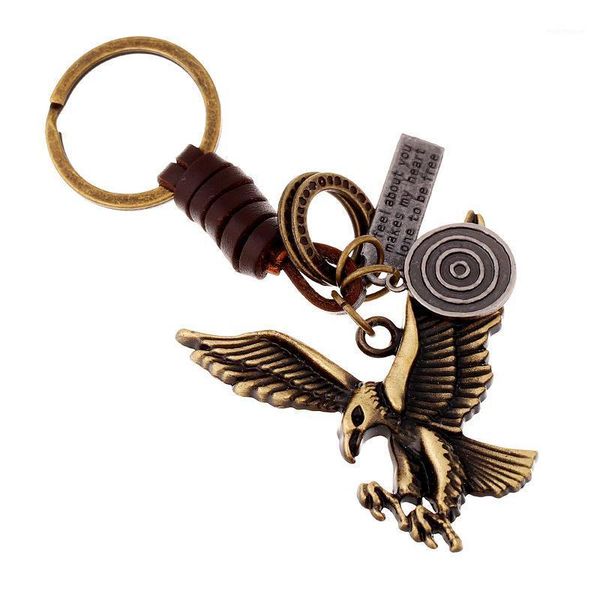 keychains punk fashion eagle key chain alloy bronze pendants keyring leather keychain for car bag accessory vintage women men jewelry gift1, Silver
keychains punk fashion eagle key chain alloy bronze pendants keyring leather keychain for car bag accessory vintage women men jewelry gift1, Silver