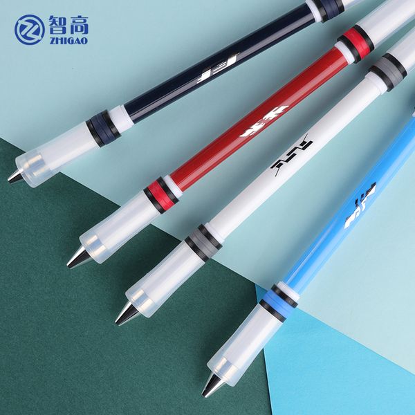 Zhigao Spinning Pens For School Stationery Items Pen For Writing Creative Anti-fall Cap Beginner Twirling Multi Function Pen