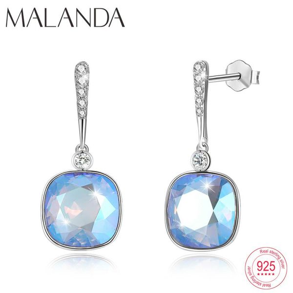 malanda round noble crystal from earrings sterling silver drop earrings for women fashion dangle earring jewelry gift
malanda round noble crystal from earrings sterling silver drop earrings for women fashion dangle earring jewelry gift