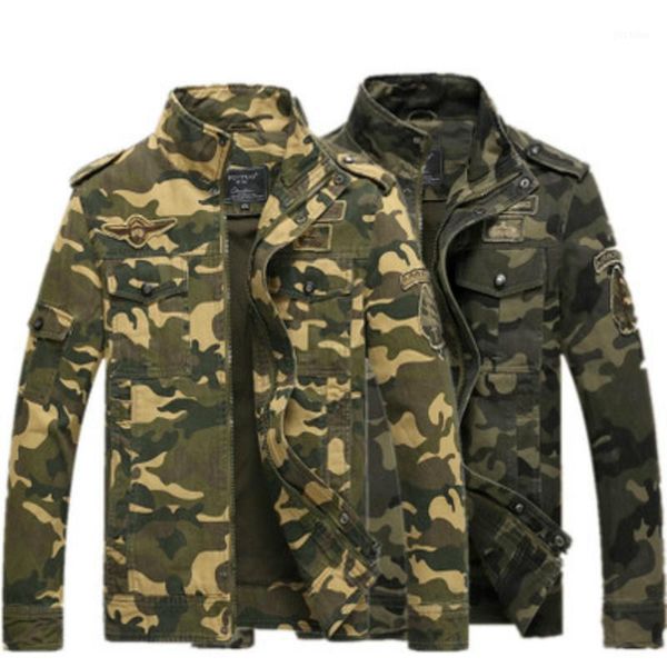 2019 new quality male camouflage jackets mens coats camo bomber jacket men brand clothing outwear army jacket plus size1, Black;brown
2019 new quality male camouflage jackets mens coats camo bomber jacket men brand clothing outwear army jacket plus size1, Black;brown