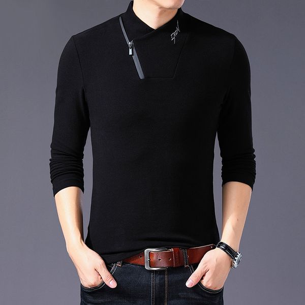 ymwmhu 100% cotton men's t-shirt long sleeve casual clothes autumn and winter slim fit men t shirt plus size tshirt 5xl tee, White;black
ymwmhu 100% cotton men's t-shirt long sleeve casual clothes autumn and winter slim fit men t shirt plus size tshirt 5xl tee, White;black