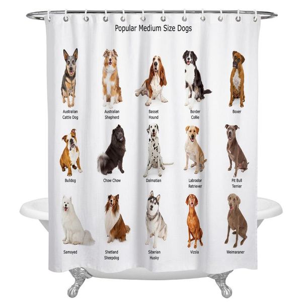 shower curtains medium size dogs curtain decorative waterproof polyester fabric bathroom with hooks home bath decor
shower curtains medium size dogs curtain decorative waterproof polyester fabric bathroom with hooks home bath decor