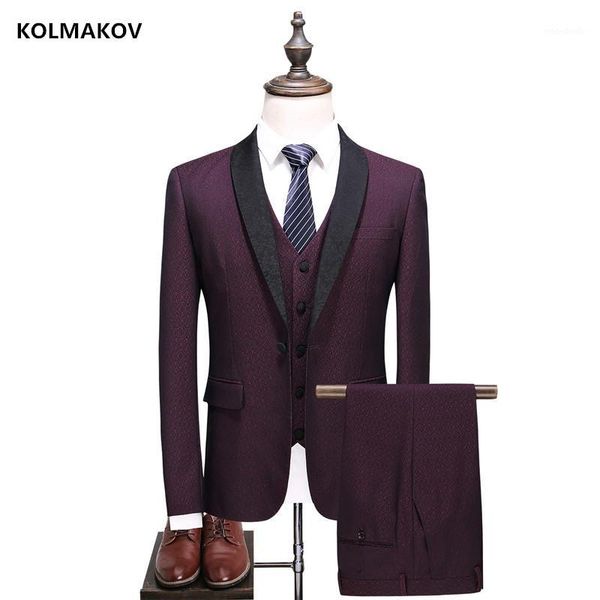 2018 autumn slim fit suits for men retro wine red herringbone twedding dress custom mens 3 piece suit blazers size s-5xl1, White;black
2018 autumn slim fit suits for men retro wine red herringbone twedding dress custom mens 3 piece suit blazers size s-5xl1, White;black
