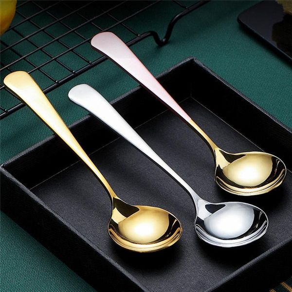 spoons 304 stainless steel round spoon creative coffee dessert ice cream dinner tableware afternoon
spoons 304 stainless steel round spoon creative coffee dessert ice cream dinner tableware afternoon