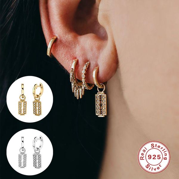 mary fine jewelry 100% 925 sterling silver hoop earrings for women pendientes moon zircon earrings birthday present brinco, Golden;silver
mary fine jewelry 100% 925 sterling silver hoop earrings for women pendientes moon zircon earrings birthday present brinco, Golden;silver
