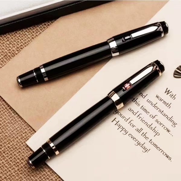 giftpen luxury bohemiaa black resin fountain pen with gem executive office stationery 0.7mm nib calligraphy ink pens for christmas gift
giftpen luxury bohemiaa black resin fountain pen with gem executive office stationery 0.7mm nib calligraphy ink pens for christmas gift