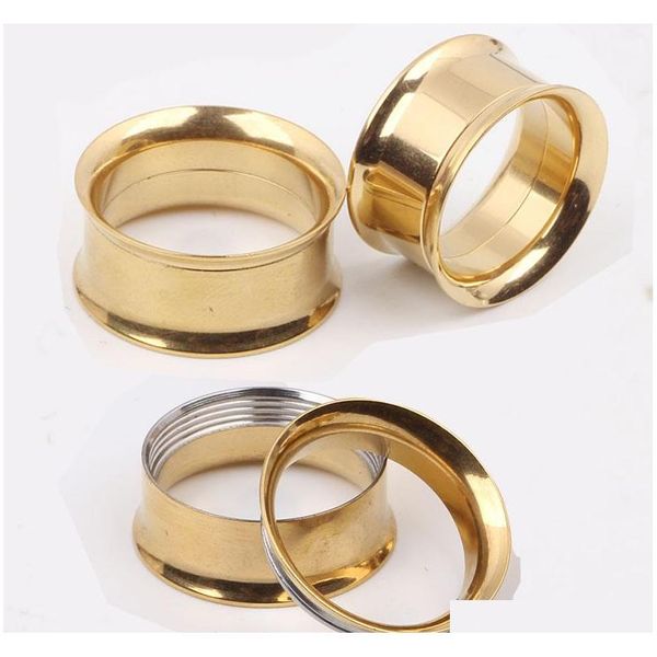 f17 mix 5-20mm 144pcs stainless steel gold ear tunnel body jewelry double flare flesh tunnel internally threaded b3o6e, Silver
f17 mix 5-20mm 144pcs stainless steel gold ear tunnel body jewelry double flare flesh tunnel internally threaded b3o6e, Silver
