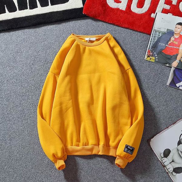 solid color full sleeve women men basic loose tracksuit female hoodies pullovers sweatshirt kg-134, Black
solid color full sleeve women men basic loose tracksuit female hoodies pullovers sweatshirt kg-134, Black