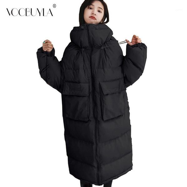 2019 new arrival women winter -30 degrees jacket plus size coat long loose casual parka women thick cotton padded female coats1, Black
2019 new arrival women winter -30 degrees jacket plus size coat long loose casual parka women thick cotton padded female coats1, Black