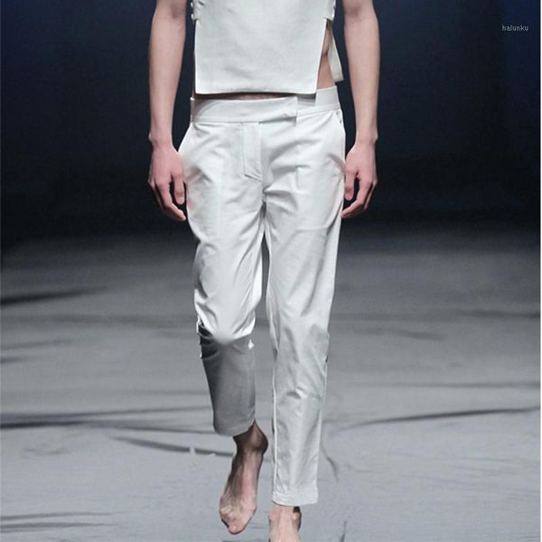 men's pants 29-38 2021 men's clothing summer ankle length trousers nylon elastic breathable slim plus size singer costumes1, Black
men's pants 29-38 2021 men's clothing summer ankle length trousers nylon elastic breathable slim plus size singer costumes1, Black