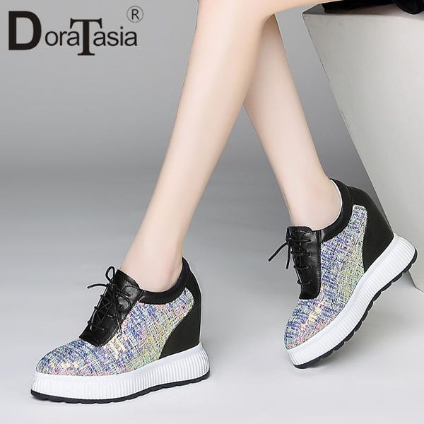 doratasia brand new ladies genuine leather pumps casual party platform pumps women shoelace mixed colors bling shoes woman, Black
doratasia brand new ladies genuine leather pumps casual party platform pumps women shoelace mixed colors bling shoes woman, Black