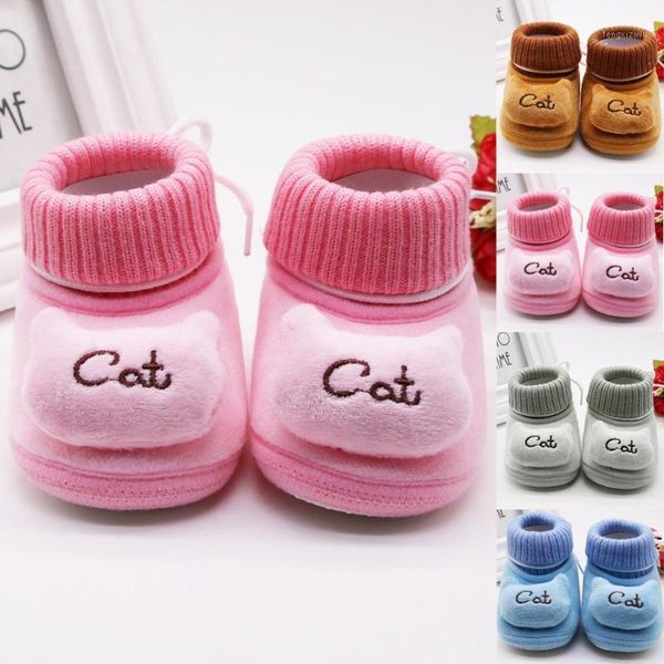 first walkers infant born baby girls cashmere plush cat winter boots soft sole warm shoes booties shoes1
first walkers infant born baby girls cashmere plush cat winter boots soft sole warm shoes booties shoes1