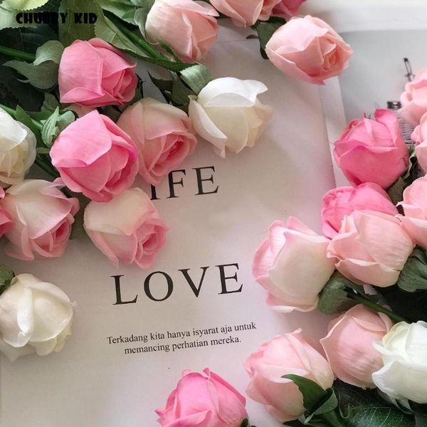 decorative flowers & wreaths 20pcs / lot wholesale real touch felt artificial rose buds latex wedding fake roses1
decorative flowers & wreaths 20pcs / lot wholesale real touch felt artificial rose buds latex wedding fake roses1