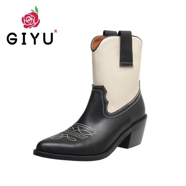 boots 2021 fashion leather western women shoes pointed toe thick heels ankle lady autumn winter plus size zapatillas mujer1, Black
boots 2021 fashion leather western women shoes pointed toe thick heels ankle lady autumn winter plus size zapatillas mujer1, Black