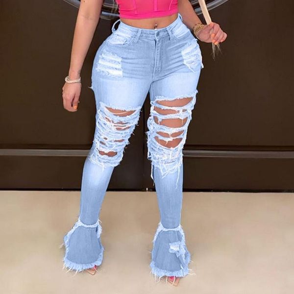women's pants & capris 2021 ripped jeans for women high waist vintage flare with holes patchwork bell bottom jean denim trousers, Black;white
women's pants & capris 2021 ripped jeans for women high waist vintage flare with holes patchwork bell bottom jean denim trousers, Black;white