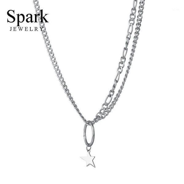 spark steel color irregular star pendant necklace young fashion hip-hop necklaces delicate party modern jewelry1, Silver
spark steel color irregular star pendant necklace young fashion hip-hop necklaces delicate party modern jewelry1, Silver