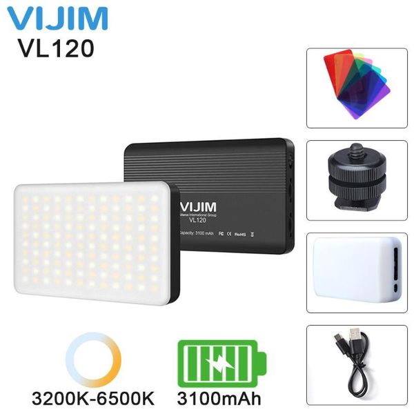 flash heads vl120 8w 3200k-6500k ultra thin led video light pocket fill with soft box diffuser 6 rgb color filter cold shoe r57
flash heads vl120 8w 3200k-6500k ultra thin led video light pocket fill with soft box diffuser 6 rgb color filter cold shoe r57