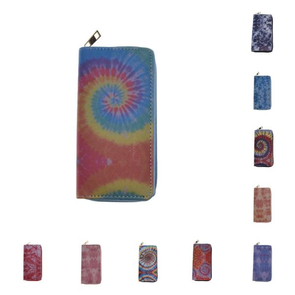 women designer wallet tie-dye gradient color pu zipper purse lady long wallets with card slot handbags coin bag credit card holder e112406
women designer wallet tie-dye gradient color pu zipper purse lady long wallets with card slot handbags coin bag credit card holder e112406