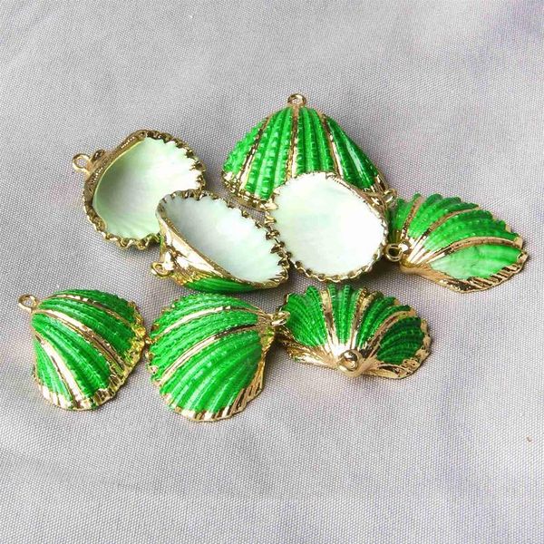 28mm*25mm gold plated threaded seashells for diy handmade pendant earring charms natural striated shell natural home de qylrjj, Black
28mm*25mm gold plated threaded seashells for diy handmade pendant earring charms natural striated shell natural home de qylrjj, Black