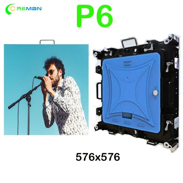 led panel light billboard p6 led cabinet outdoor manufacturer full color novastar rental stage display
led panel light billboard p6 led cabinet outdoor manufacturer full color novastar rental stage display