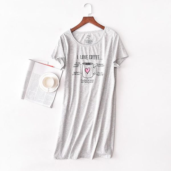 women's sleepwear spring/summer pure cotton plus pajamas short sleeved nightdress women cartoon cute home wear large size soft loose ni, Black;red
women's sleepwear spring/summer pure cotton plus pajamas short sleeved nightdress women cartoon cute home wear large size soft loose ni, Black;red