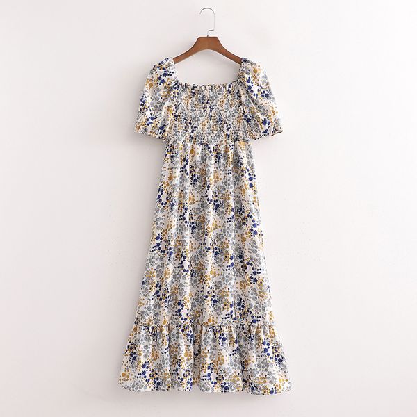 2021 new midi calf dresses womens square collar puff sleeve high street floral print clothing summer 4v91, Black;gray
2021 new midi calf dresses womens square collar puff sleeve high street floral print clothing summer 4v91, Black;gray