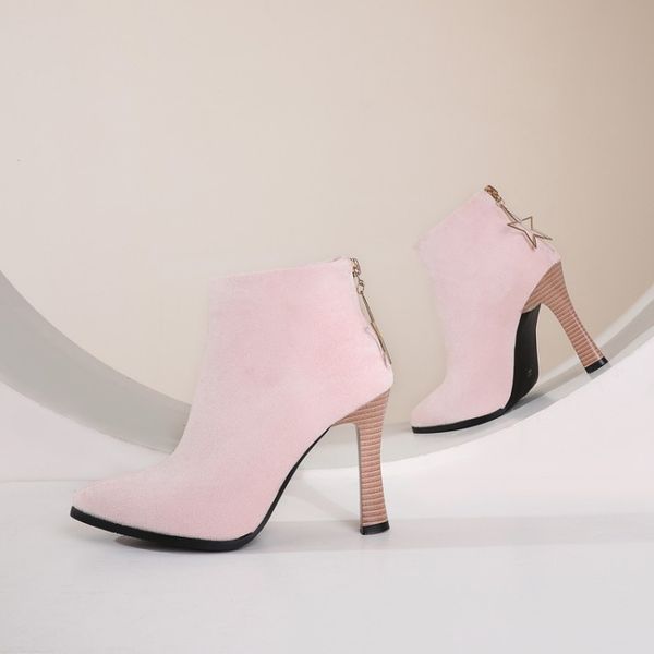 2020 female and winter new simple suede high ankle heel big 33-50-size boots bvdi, Black
2020 female and winter new simple suede high ankle heel big 33-50-size boots bvdi, Black