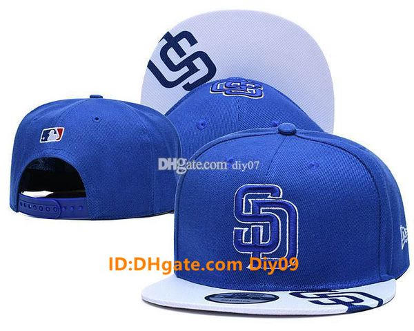2021 fashion san diego padres classic hats snapback caps leisure baseball cap for men women snapbacks caps brands hip sun hat, Blue;gray
2021 fashion san diego padres classic hats snapback caps leisure baseball cap for men women snapbacks caps brands hip sun hat, Blue;gray