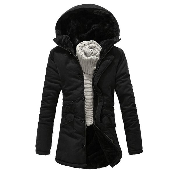 fall-new winter men long hooded parkas down jacket coats mens thickening thermal parkas coat mens cotton parkas overcoat, Black
fall-new winter men long hooded parkas down jacket coats mens thickening thermal parkas coat mens cotton parkas overcoat, Black
