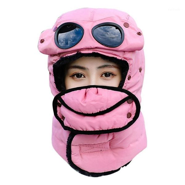cycling caps & masks winter warm snow hunting detachable face mask bomber cap with glasses autumn skiing outdoor windproof trapper ha, Black
cycling caps & masks winter warm snow hunting detachable face mask bomber cap with glasses autumn skiing outdoor windproof trapper ha, Black