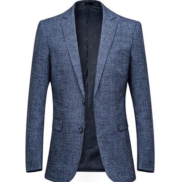 men's formal suit jacket spring solid color blazers men's trendy wild slim small suit business plaid single blazer coats male, White;black
men's formal suit jacket spring solid color blazers men's trendy wild slim small suit business plaid single blazer coats male, White;black