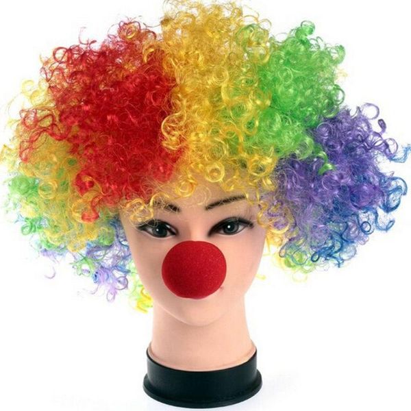 1pc party sponge ball red clown magic nose curls wig wholesale supplies halloween party masquerade clown costume explosion
1pc party sponge ball red clown magic nose curls wig wholesale supplies halloween party masquerade clown costume explosion