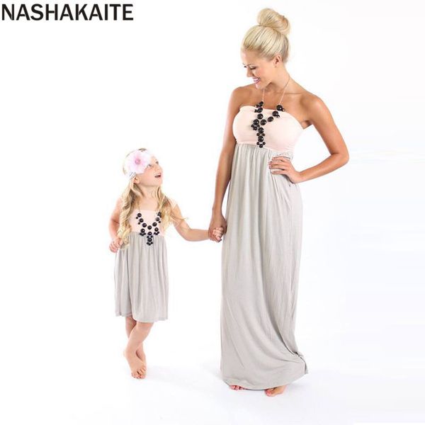 nashakaite mother daughter dresses summer fashion off shoulder tube dress family matching clothes mommy and me clothes lj201111, Blue
nashakaite mother daughter dresses summer fashion off shoulder tube dress family matching clothes mommy and me clothes lj201111, Blue