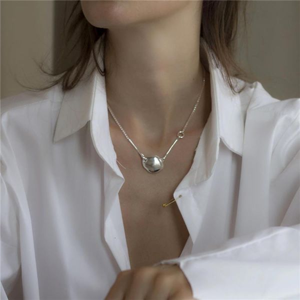 pendant necklaces huanzhi 2021 geometric irregular meteorite sweater chain clavicle necklace for women girls party jewelry gifts, Silver
pendant necklaces huanzhi 2021 geometric irregular meteorite sweater chain clavicle necklace for women girls party jewelry gifts, Silver