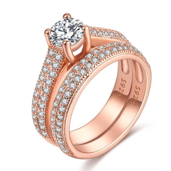 luxury female white bridal wedding ring set fashion alloy filled jewelry promise cz stone engagement rings for women, Golden;silver
luxury female white bridal wedding ring set fashion alloy filled jewelry promise cz stone engagement rings for women, Golden;silver