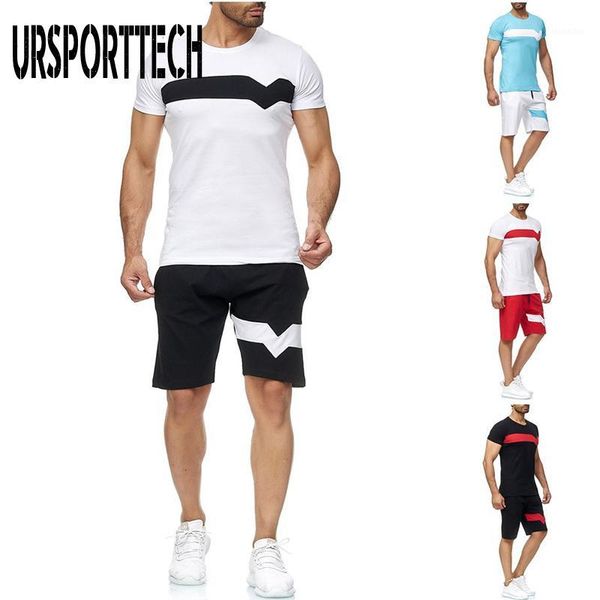 men's tracksuits tracksuit men sets 2 piece outfit sport short set summer casual mens thin suit striped shirt + jogger shorts workout, Gray
men's tracksuits tracksuit men sets 2 piece outfit sport short set summer casual mens thin suit striped shirt + jogger shorts workout, Gray
