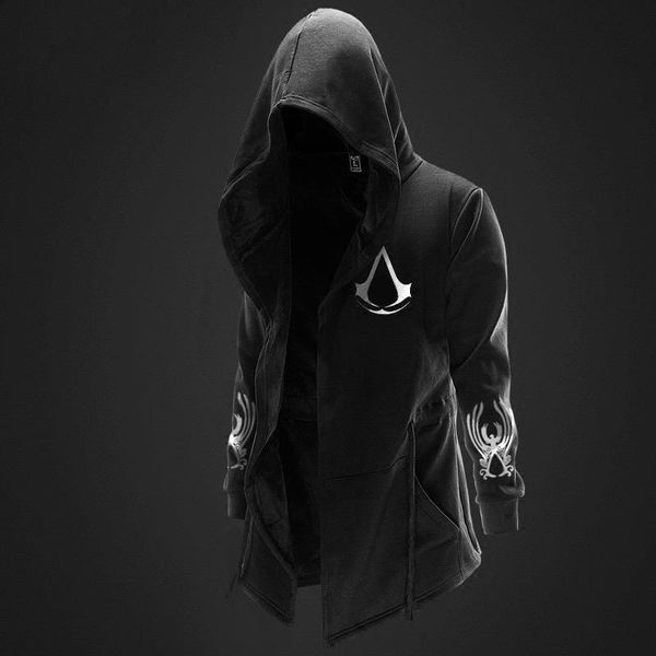 2019 новые мужские мужские улица повседневная мода assassin hoodie 4 цвета размер плюс s-4xl мужские толстовки мужчины мужчины, Black
2019 новые мужские мужские улица повседневная мода assassin hoodie 4 цвета размер плюс s-4xl мужские толстовки мужчины мужчины, Black