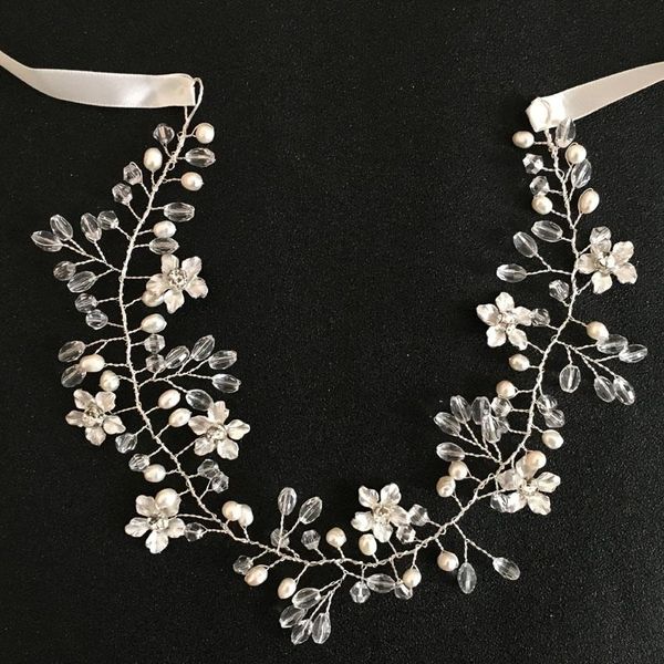 slbridal silver color rhinestones freshwater pearls floral wedding hair accessories hairband bridal headband women jewelry, Golden;silver
slbridal silver color rhinestones freshwater pearls floral wedding hair accessories hairband bridal headband women jewelry, Golden;silver