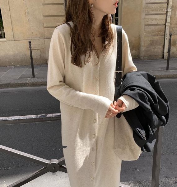 new autumn sweater women dress winter long sleeve sweater knitted dresses long loose maxi oversize dresses knitting robe vestido1, White
new autumn sweater women dress winter long sleeve sweater knitted dresses long loose maxi oversize dresses knitting robe vestido1, White