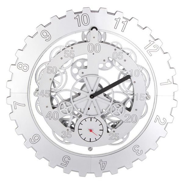 large mechanical style clock wall modern diy quartz movement gear wall clocks rotation multi-function gear watch home decor
large mechanical style clock wall modern diy quartz movement gear wall clocks rotation multi-function gear watch home decor