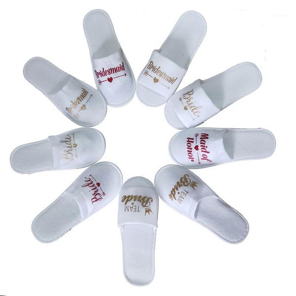 sashes 2pcs/pair team bride slippers for bachelorette party supplies bridal shower wedding decoration po props bridesmaid gift-s1
sashes 2pcs/pair team bride slippers for bachelorette party supplies bridal shower wedding decoration po props bridesmaid gift-s1