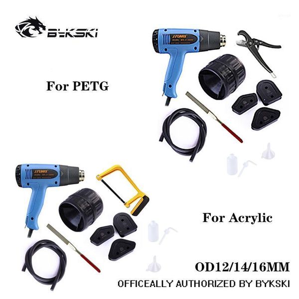 bykski pc water cooling bend tool kit for acrylic+petg hard tube pipe bender/cutter/heat gun/chamfer/rubber/strip/steel saw1
bykski pc water cooling bend tool kit for acrylic+petg hard tube pipe bender/cutter/heat gun/chamfer/rubber/strip/steel saw1