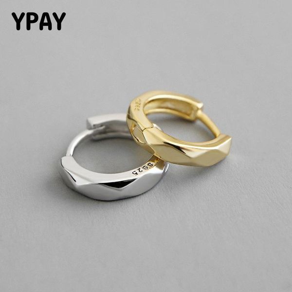 ypay 1 pc 100% real 925 sterling silver hoop earrings for lady korea ins rhombus circle small round earring fine jewelry yme572, Golden;silver
ypay 1 pc 100% real 925 sterling silver hoop earrings for lady korea ins rhombus circle small round earring fine jewelry yme572, Golden;silver