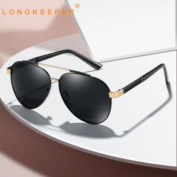 sunglasses longkeeper classic polarized men women fashion oversized pilot sun glasses male retro coating lens driving eyewear, White;black
sunglasses longkeeper classic polarized men women fashion oversized pilot sun glasses male retro coating lens driving eyewear, White;black