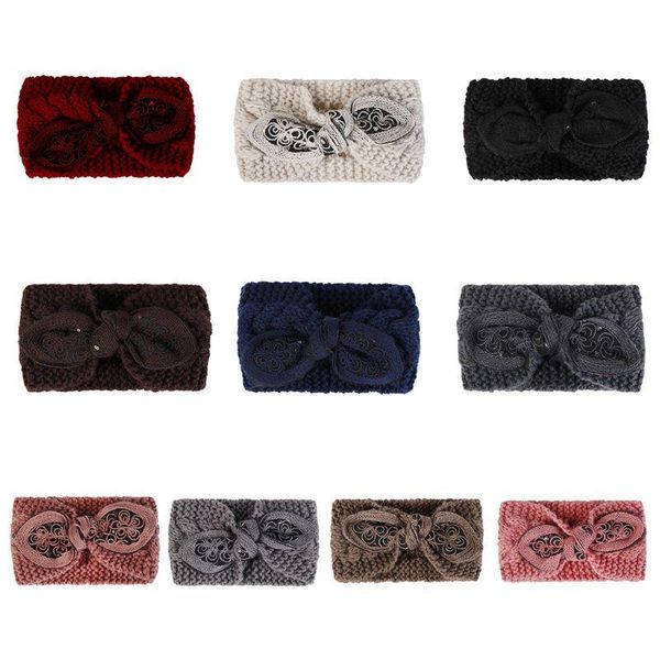 women warm braided knitted headband ears floral sequins bowknot hairband
women warm braided knitted headband ears floral sequins bowknot hairband