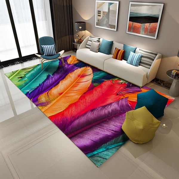 carpets feather 3d printing carpet polyester for living room non-slip anti-wrinkle bedroom decor rug bedside
carpets feather 3d printing carpet polyester for living room non-slip anti-wrinkle bedroom decor rug bedside